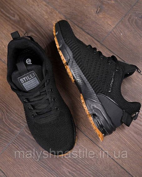 Мужские кроссовки Profisport black/beg ПП7504 | Зображення 6