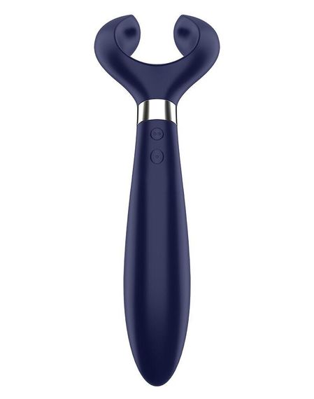 Вібратор для пар Satisfyer Endless Fun Blue, три мотори, багатофункціональний Sex Aura