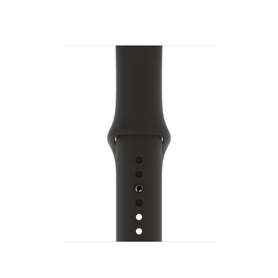 Силіконовий ремінець для Apple Watch 42(ser.1-3)/44/45/46/49mm Чорний / Black | Зображення 2