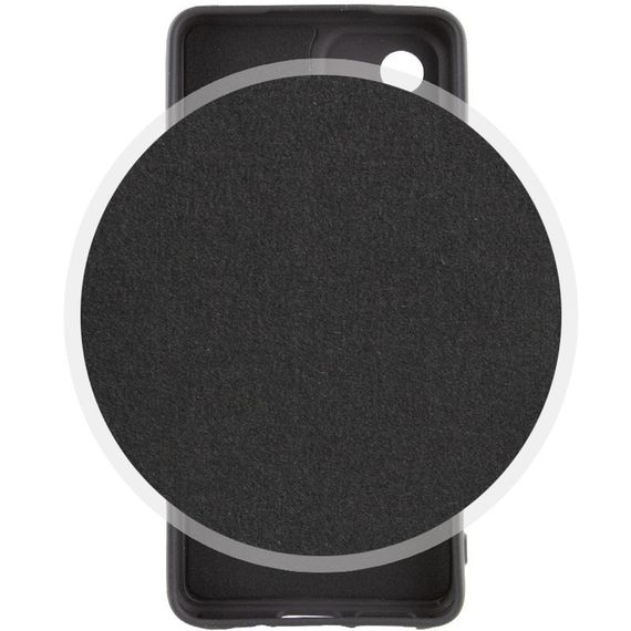 Чехол Silicone Cover Lakshmi Full Camera (A) для Tecno Pop 6 Pro Черный / Black | Зображення 1