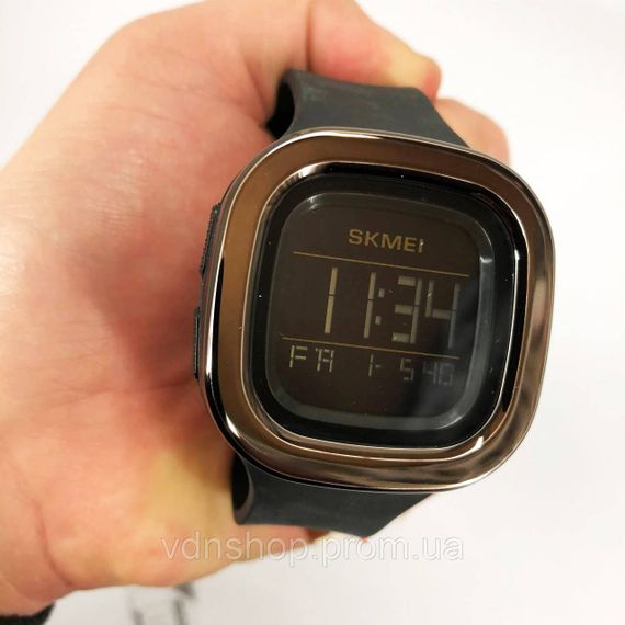 Електронні вологозахищені наручні годинники SKMEI 1580BKBK, Смарт-годинники для військових операцій SN-64 | Зображення 8