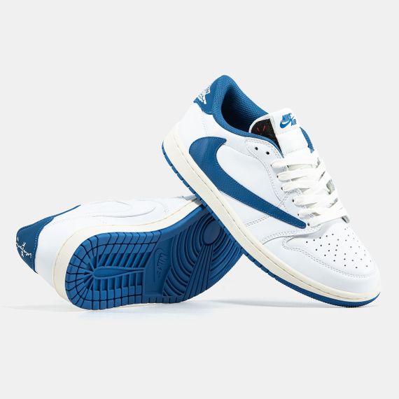 Кросівки New Air Jorgan 1 Low x Trav1is Sco1tt x Fragment / New  топ весна / осінь 2364 43 27.5