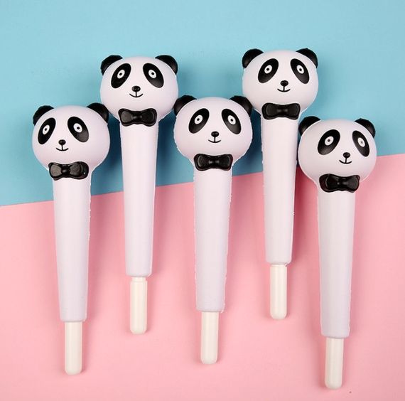 Набір ручок масляних 0.7 мм BP5029 Squishy Panda (2шт) | Зображення 6
