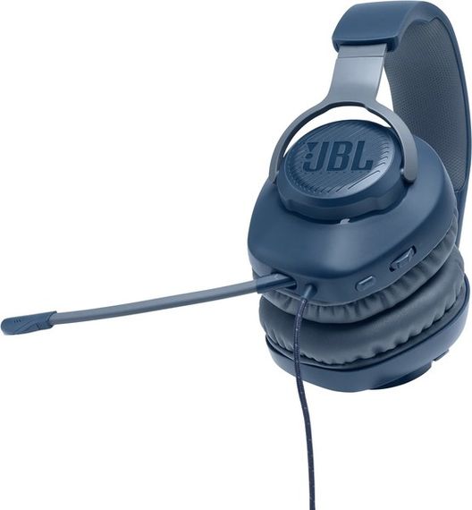 Навушники JBL QUANTUM 100 Blue (JBLQUANTUM100BLU) (JBLQUANTUM100BLU) | Зображення 4