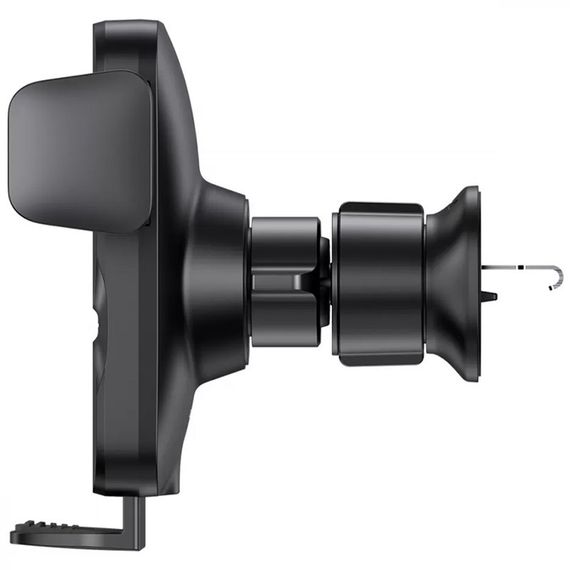 Автодержатель с БЗУ Baseus Wisdom Auto Alignment (QI 15W) (Air Outlet base) (CGZX000001) Black | Зображення 3