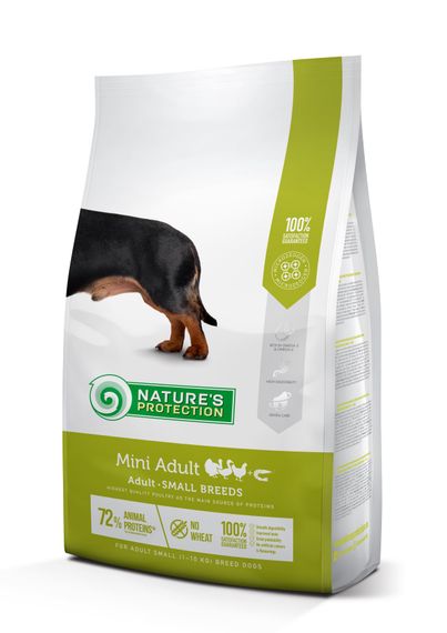 Корм Nature's Protection Mini Adult Small Breeds сухий для дорослих собак малих порід 2 кг