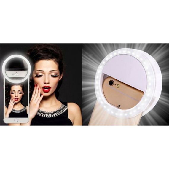 Селфи кольцо Selfie Ring Light RK12,вспышка-подсветка светодиодная для телефона | Зображення 2