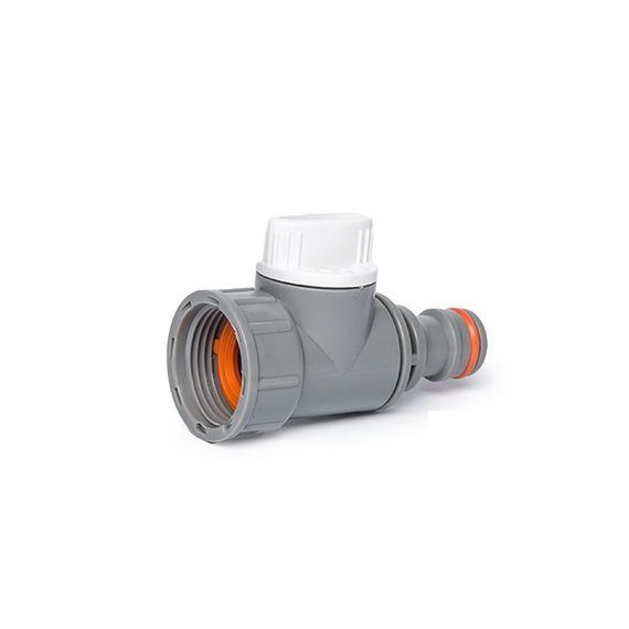 Адаптер Bradas WHITE LINE 3/4" із внутрішньою різьбою з запірним краном WL-2230