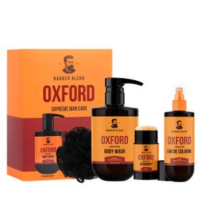 Подарунковий набір чоловічий BARBER BLEND Supreme Man Care - Oxford (500 ml)