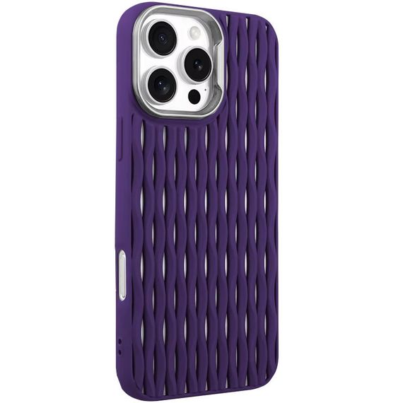 Чохол TPU Ribbio для Apple iPhone 16 Pro (6.3") Black Purple