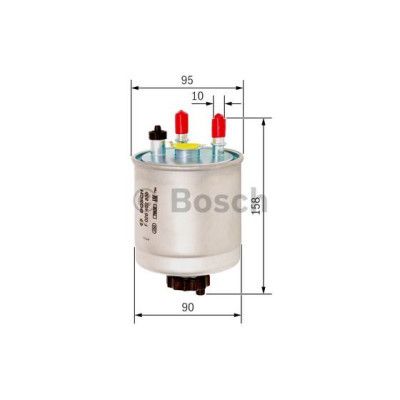 Фильтр топливный Bosch F026402856 | Зображення 4