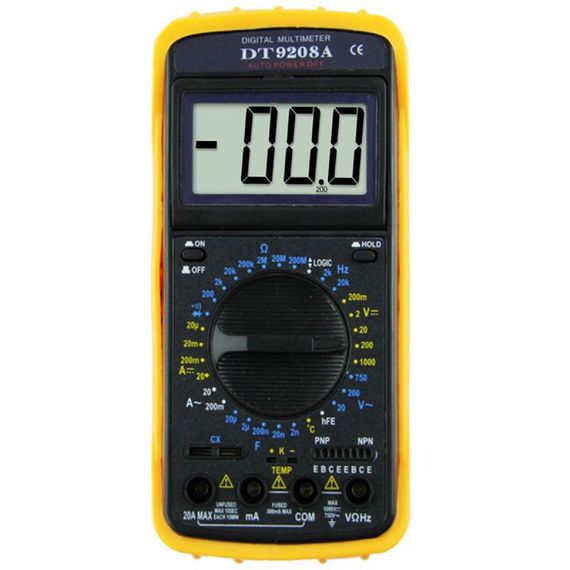 Цифровой профессиональный мультиметр DT-9208A | Зображення 3