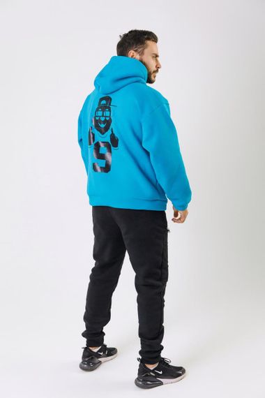 Зіп Худі унісекс МА (01) бірюза | Зображення 4