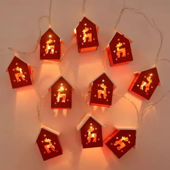 Новорічна гірлянда 3 м, 20 LED, тепле біле світло, USB | Зображення 2