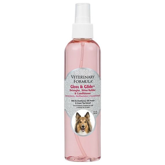 Кондиціонер від ковтунів для собак та котів Veterinary Formula Gloss & Glide Conditioner, 236 мл