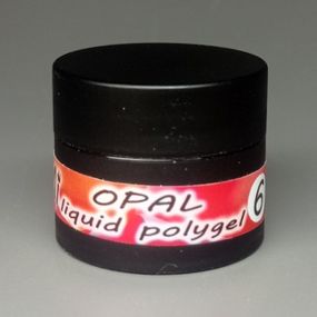 Рідкий полігель Мі OPAL #6 лососевий з шимером 50мл (баночка)