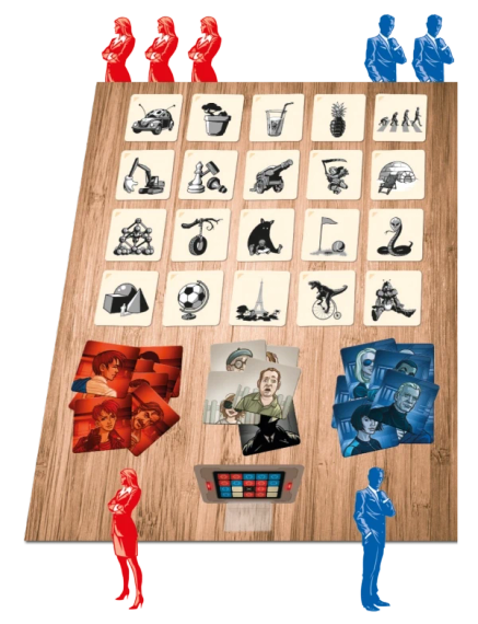 Настільна гра Кодові імена: Малюнки (Кодові імена: Картинки, Codenames: Pictures) | Зображення 2