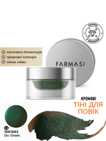 Кремові тіні для повік Farmasi Go Green 3 г