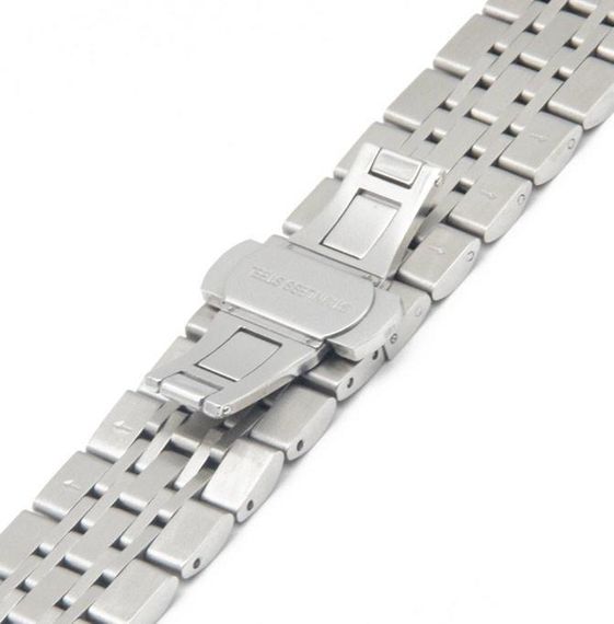 Металевий ремінець Primo Steel Link для годинника Apple Watch 42mm / 44mm / 45mm - Silver | Зображення 2