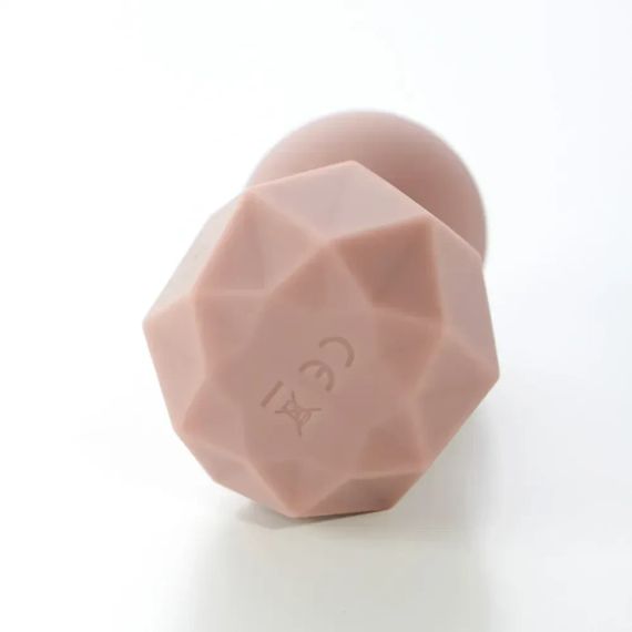 Вібратор для клітора Sweet Em Crystal у формі кристала з гранями, рожевий, 8 × 4,8 см Sex Aura | Зображення 3