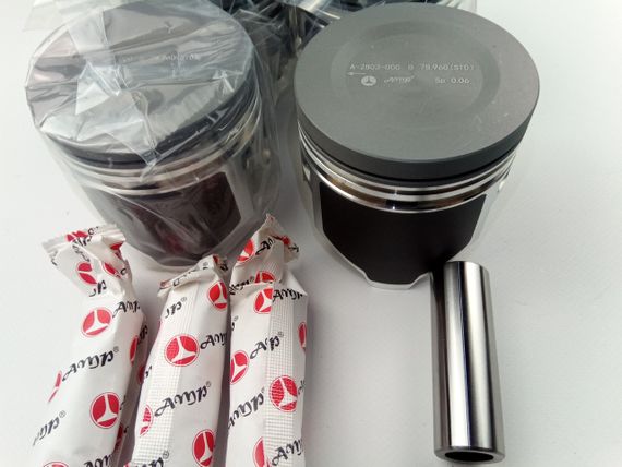 Поршень ВАЗ 21011 79.00, AMP (PX-LAD-4A-2803-000) к-т (2101-1004015) | Зображення 1