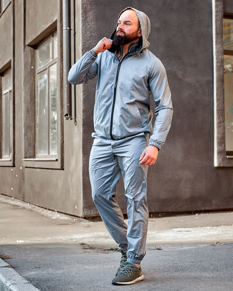 Костюм плащівка сірий S L | Зображення 1