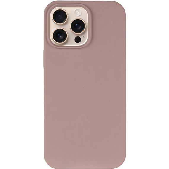 Чохол Silicone Case Full Protective (AA) NO LOGO для Apple iPhone 16 Pro (6.3") Сірий / Lavender | Зображення 1