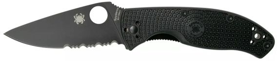 Ніж Spyderco Tenacious Black Blade Lightweight