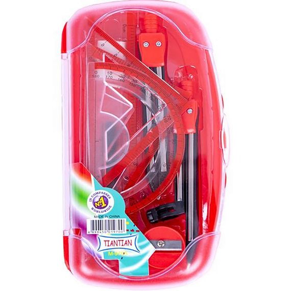 Готовальня 970А Червоний