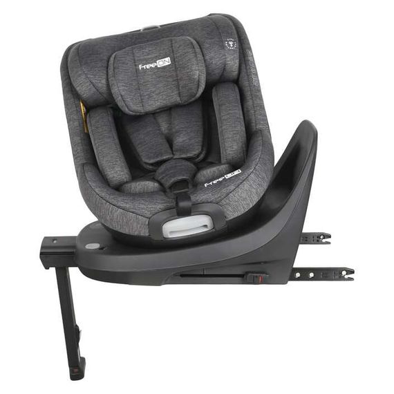 Автокрісло FreeON LOTUS поворотність 360°  i-size 40-125 см, сірий (Від народження) | Зображення 4