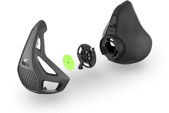 Маска для тренування дихання Фантом Training Mask Black L | Зображення 8