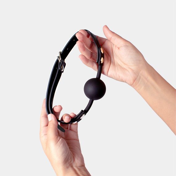 Кляп - Secret Play Secret Pleasure Gag & Play Silicone Ball Gag Sex Aura | Зображення 1