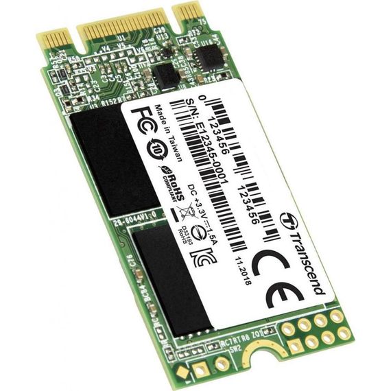 SSD накопичувач Transcend MTS430S 512GB M.2 SATA III 3D NAND TLC (TS512GMTS430S) | Зображення 2