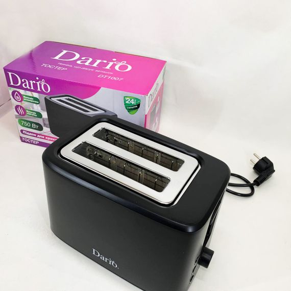 Тостер DARIO DT1007. Колір: чорний | Зображення 7