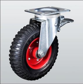 Колесо поворотное “Norma” ,”Medium”, “Hard” с крепежной панелью 1804-PF-160-B