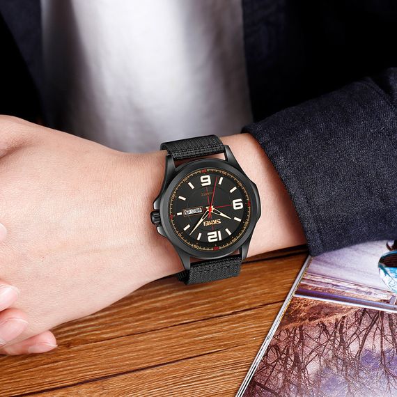 Skmei 9315BKBK Black-Black | Зображення 2