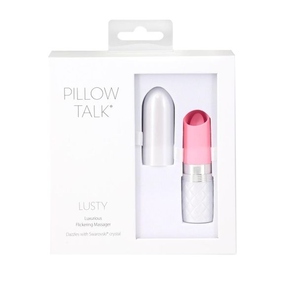 Вібратор Pillow Talk Lusty Luxurious Flickering Massager — Pink Sex Aura | Зображення 6