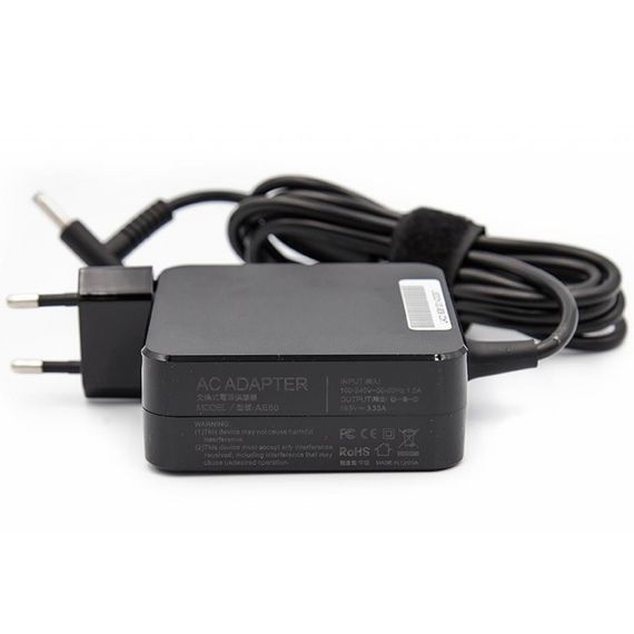 Блок живлення до ноутбуку PowerPlant HP 220V, 19.5V 65W 3.33A (4.5*3.0) wall mount (WM-HP65G4530) | Зображення 1