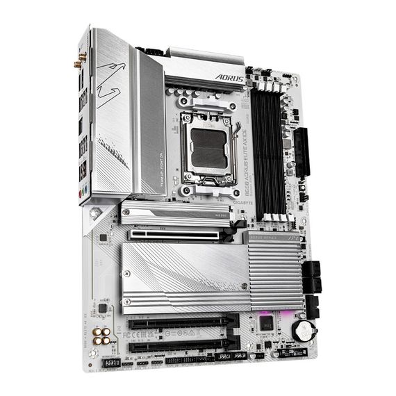 Материнська плата GIGABYTE B650 AORUS ELITE AX ICE (B650 A ELITE AX ICE) | Зображення 1