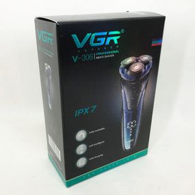 Профессиональная электробритва VGR V-306 | Бритва триммер для бороды | Тример IV-764 для бороды