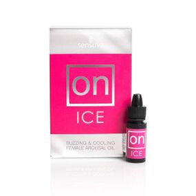 Збуджувальні краплі для клітора Sensuva – ON Arousal Oil for Her Ice (5 мл) охолоджувальні, до 30 хвилин Sex Aura