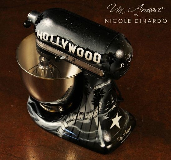 Міксер планетарний KitchenAid 5KSM150 з аерографією Hollywood від Nicole Dinardo | Зображення 3