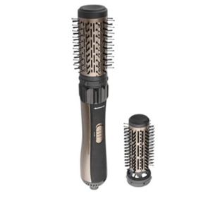 Фен стайлер для волос 2в1 с керамическим покрытием и поворотной насадкой 1000Вт Sokany SD-903 Черный