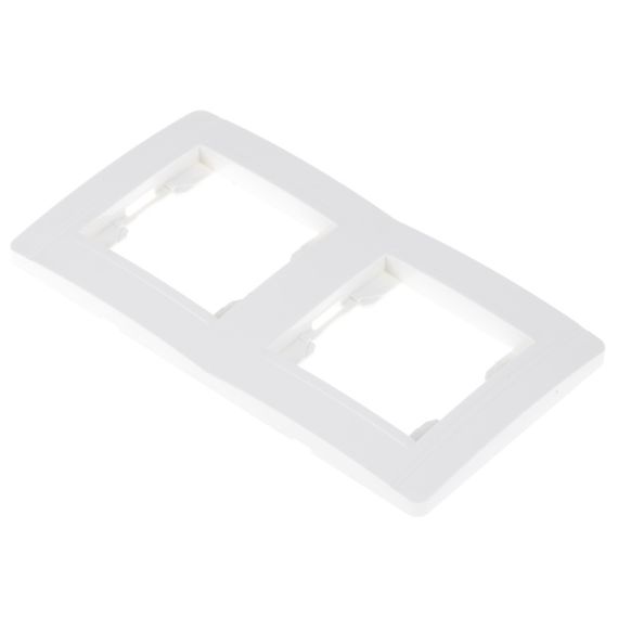 Рамка для розетки Розетка ZB-2F wh
