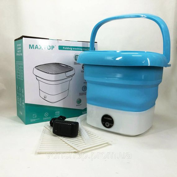 Складна пральна машинка в приватний будинок MAXTOP, Пральна машина для дачі без водопроводу MT-85 | Зображення 2