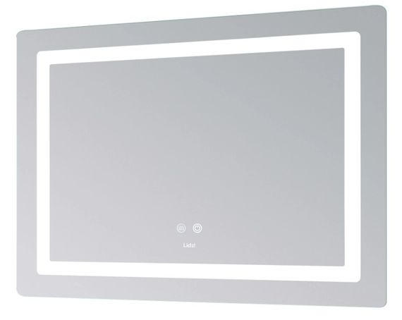 Дзеркало Lidz Kubis (KU2) 1000х800 мм з LED-підсвічуванням Touch LD78LF6141008048450 | Зображення 9