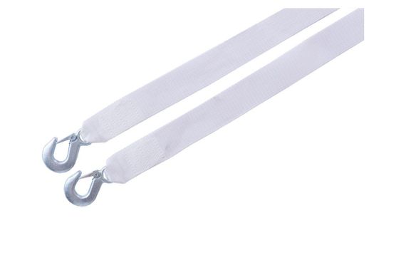 Трос буксирувальний 5 м*50 мм 3 т (білий) (гак) (пакет) СІЛА 2840391