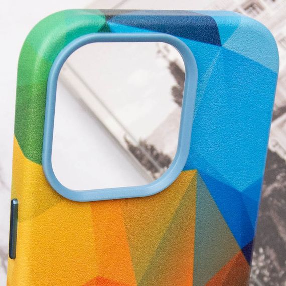 Шкіряний чохол Colour Splash with MagSafe для Apple iPhone 13 Pro Max (6.7") | Зображення 5
