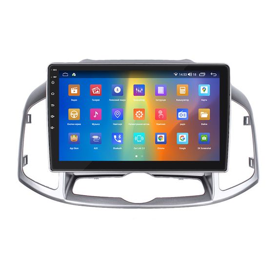 Штатная магнитола 10" Lesko для Chevrolet Captiva I Рестайлинг 2 2013-2016 4/64Gb CP 4G Wi-Fi Prime Шевролет | Зображення 1