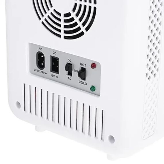 Мини холодильник с зеркалом от прикуривателя на 4л | Зображення 4